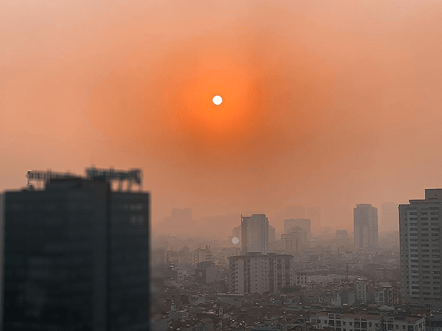 Ô nhiễm bụi ở các thành phố lớn