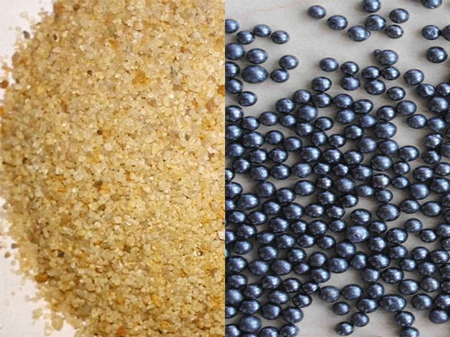 Sử dụng hạt thép tối ưu hơn hạt cát